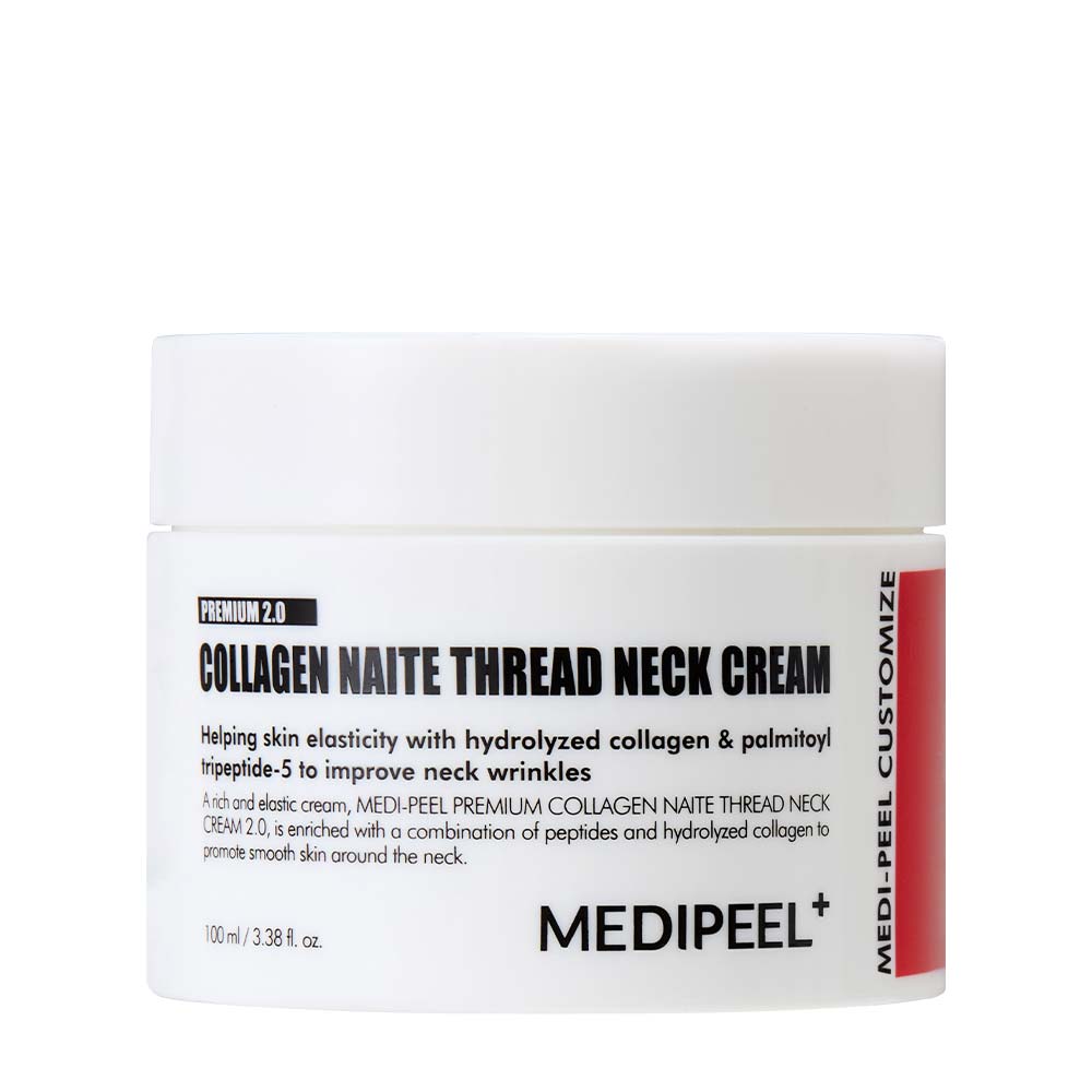 MEDI PEEL Premium Collagen Naite Thread Neck Cream 2.0 100ml 2 MEDI PEEL Premium Collagen Naite Thread Neck Cream 2.0 με κολλαγόνο και πεπτίδια για σύσφιξη λαιμού