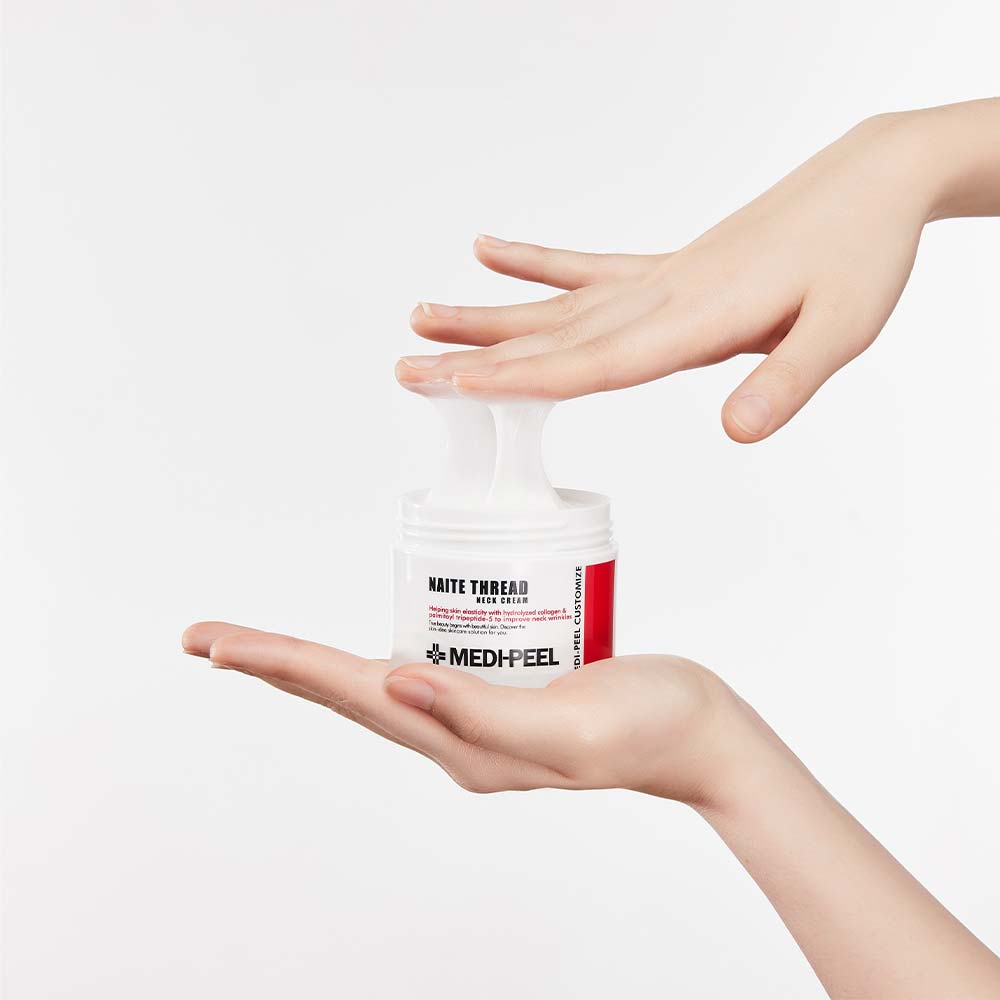 MEDI PEEL Premium Collagen Naite Thread Neck Cream 2.0 100ml 1 MEDI PEEL Premium Collagen Naite Thread Neck Cream 2.0 με κολλαγόνο και πεπτίδια για σύσφιξη λαιμού