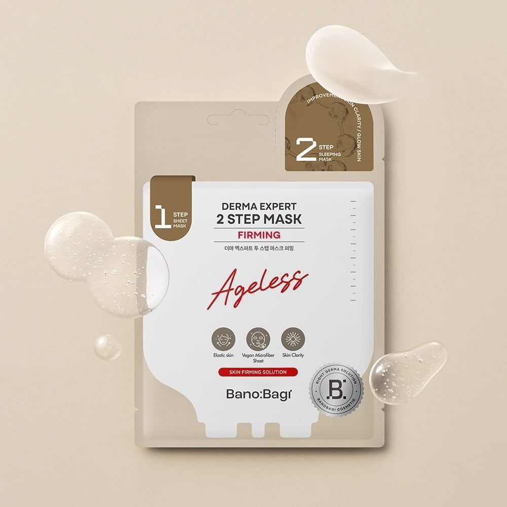 BANOBAGI Derma Expert 2 Step Mask Firming 25+2gr 1 BANOBAGI Derma Expert 2 Step Mask Firming 25+2g με πεπτίδια και καφεΐνη