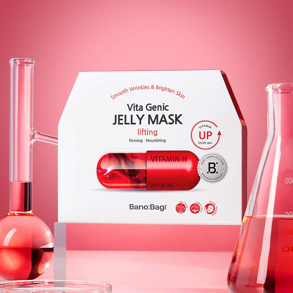 BANOBAGI Vita Genic Jelly Mask Lifting 30g 1 BANOBAGI Vita Genic Jelly Mask Lifting 30g με κάκτο Jeju και βιταμίνες
